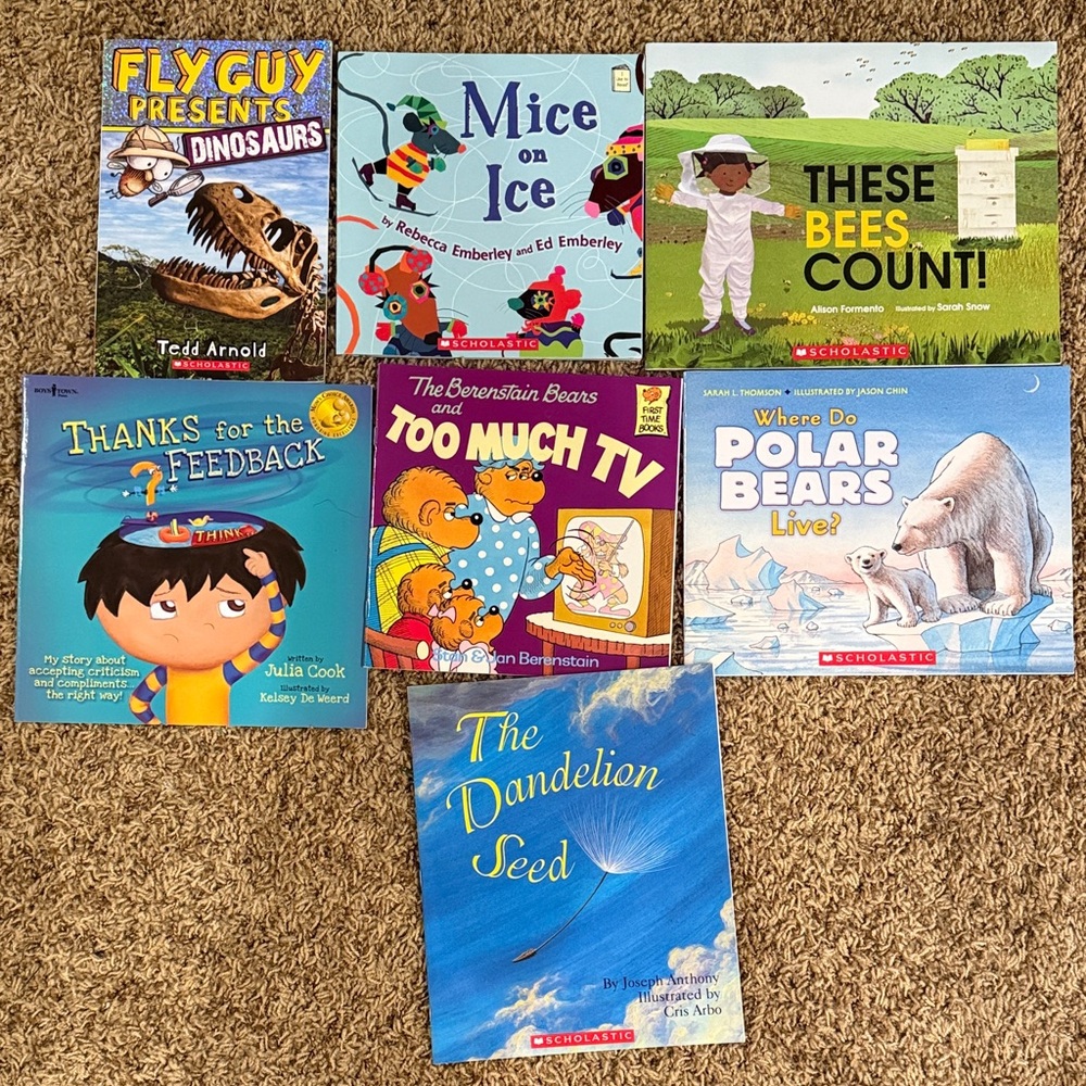 Scholastic Colorful Kids Book Set